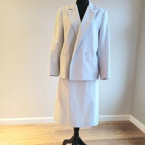 Vintage Y2K NEW EXPRESSIONS BY Bobbie Brooks Powder Blue 2 Piece Suit - 9/10